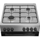 Beko Aragaz Aragaz Beko FBSE62120XD | 4 Arzatoare, Cuptor Electric, 6 Functii, Clasa A, 60x60x85cm