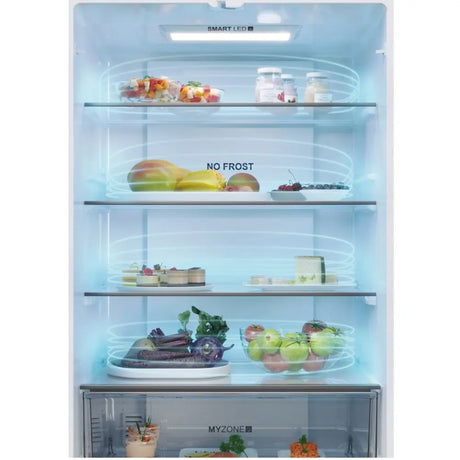 Haier Combina frigorifica Combina frigorifica Haier HFR5719EWMG | 444L, No Frost, Dozator apa, Clasa E, 190cm, 70x67.5x190cm