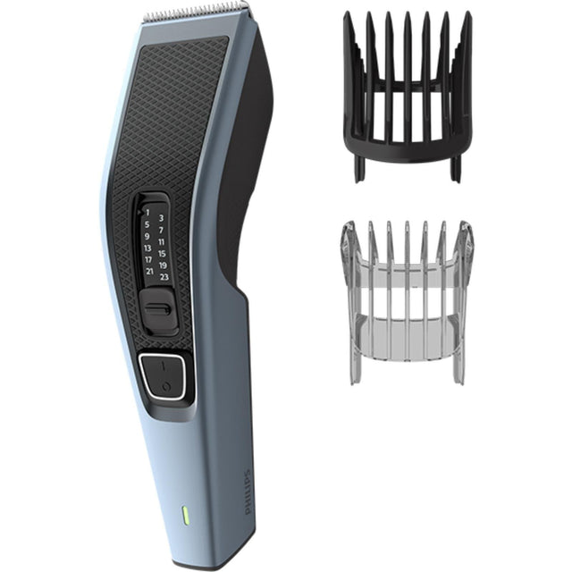 Philips Aparat de tuns Philips, pieptene ajustabil, 0.5-23mm, 13 trepte, 75 min, Negru/Gri