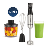 Daewoo SDA Blender Blender Daewoo DHB100X | 1000W, 6 Viteze + Turbo, Tija Inox, Accesorii