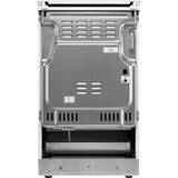 Electrolux Aragaz Electrolux, Mixt, 4 arzatoare gaz, Gratare de fonta, Cuptor electric, Timer electronic, Grill electric, Clasa A, 50cm, culoare inox