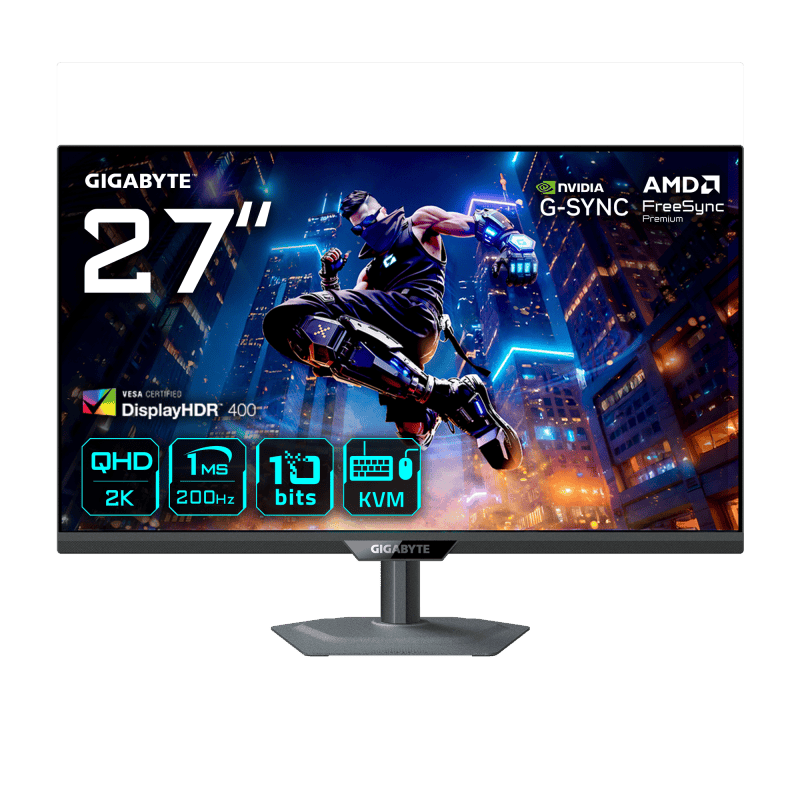 Monitor Gigabyte M27Q2 | 27", IPS, WQHD, Negru
