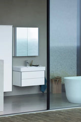 Duravit Lavoar Duravit, Washbasin 600 mm Soleil by Starck white, with OF, with TP, 1 TH, montare pe perete/blat, cu preaplin, gaura pt baterie, smalt pe interior, alb