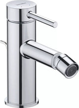 Duravit Baterie bideu Duravit, Circle single lever bidet mixer, monocomanda, cartus ceramic, set evacuare cu tija, crom
