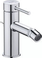 Duravit Baterie bideu Duravit, Circle single lever bidet mixer, monocomanda, cartus ceramic, set evacuare cu tija, crom