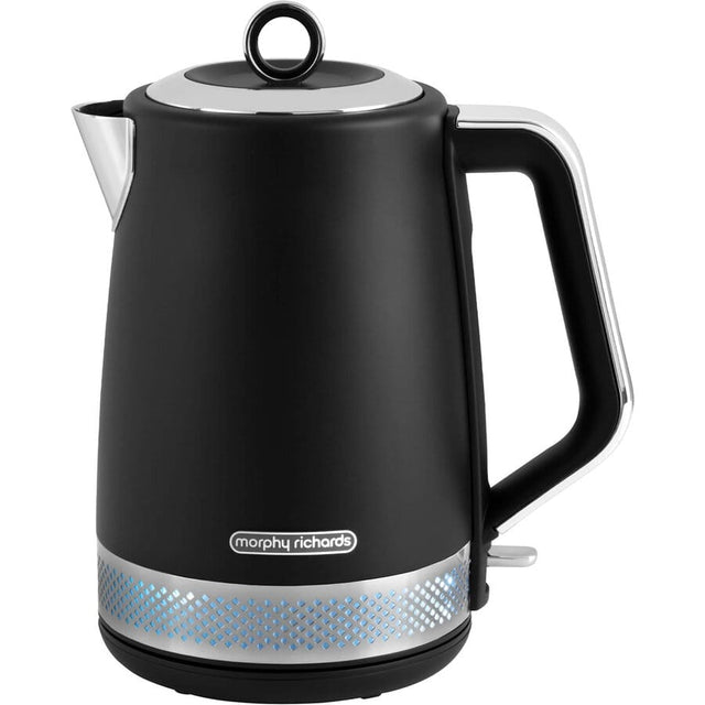 Morphy Richards Fierbator de apa, Morphy Richards,  Illumination,1.7l, 2200W, negru-argintiu