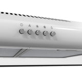 NobeLTek Kitchen Hota bucatarie Hota Clasica NobeLTek Kitchen NHO-CL60F49W | 60cm, 400m³/h, LED, Alba