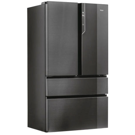 Combina frigorifica French Door Haier HB26FSNAAA | 750L, 4 usi, Total No Frost, Inverter, Clasa E, Negru
