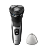Philips Aparat de ras electric, PHILIPS, seria 3000, Argintiu/Negru
