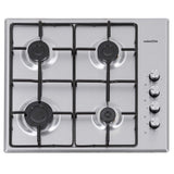 Nobeltek Plita pe gaz Plita pe gaz Nobeltek NHBG-6400IX | 4 arzatoare, inox, aprindere electrica