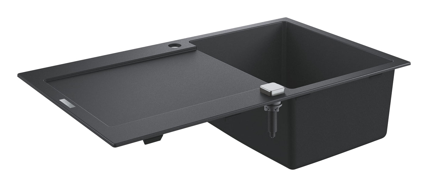 Grohe Chiuveta bucatarie Chiuveta Bucatarie Grohe 31644AP0 | 860x500mm, Granit Negru, Reversibil