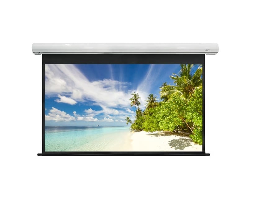 Ecran Proiectie Electric MGT ESAC100 | 200x150cm, Perete, Alb