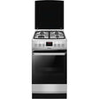 Aragaz Hansa FCMX592299 | 50cm, Mixt, 4 Arzatoare, Cuptor Electric 65L, Rotisor, Inox, 50x60x85cm
