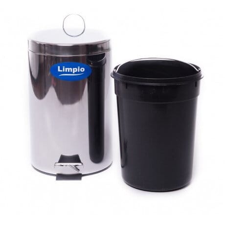 Limpio Cos gunoi Cos Gunoi Limpio CX-12L | Inox Lucios, 12L, Capac