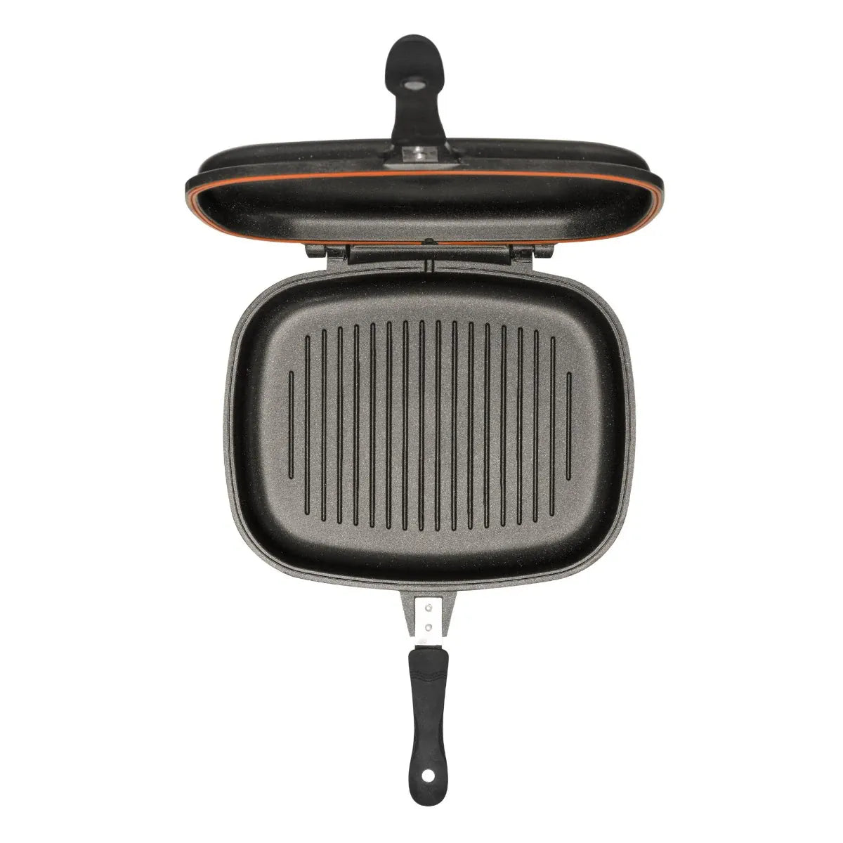 NeoKlein Tigaie Grill Dublu NeoKlein NK-IDGR36 | 36cm, Inductie, Negru