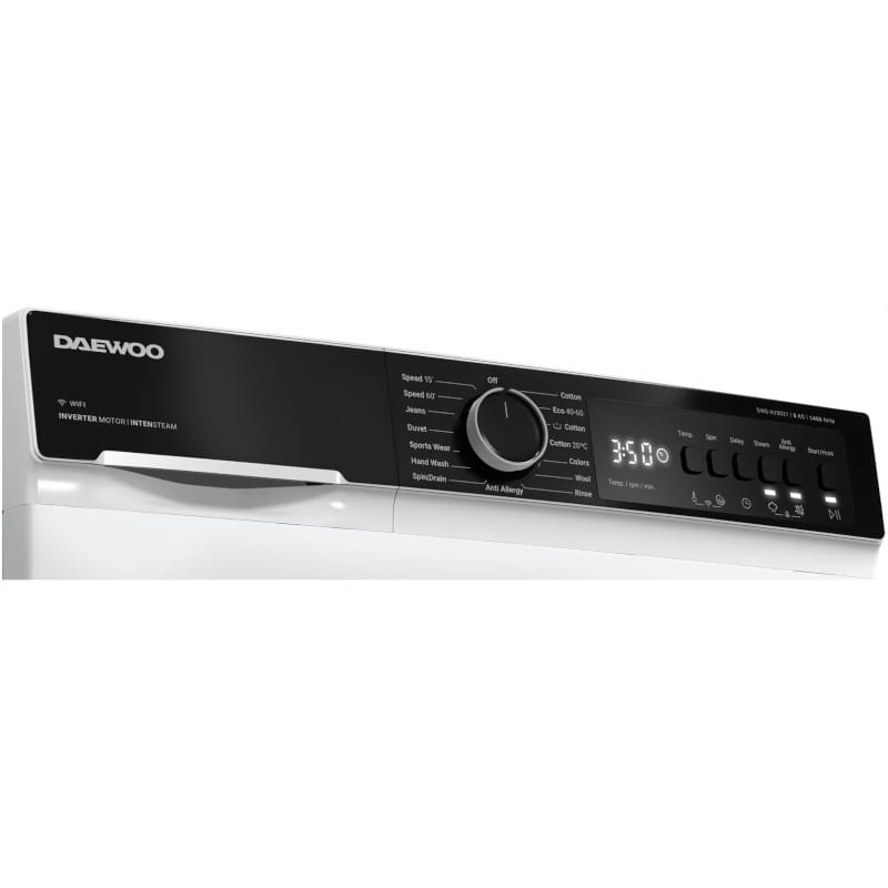 Daewoo Masina de spalat rufe Masina de spalat rufe Daewoo DWD-CV8021 | 8kg, 1400RPM, Inverter, A