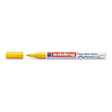 Edding Marker cu vopsea Edding 751, galben (Gelb), pentru metal, plastic, sticlă și lemn, 4-751005 (4751005)