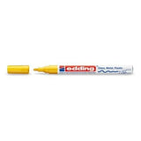 Edding Marker cu vopsea Edding 751, galben (Gelb), pentru metal, plastic, sticlă și lemn, 4-751005 (4751005)