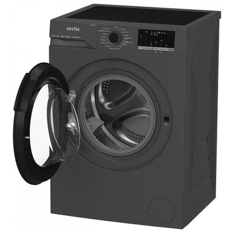ARCTIC Masina de spalat rufe Masina de spalat rufe Arctic APLM2WFSU28411A | 8kg, 1400 RPM, Clasa A, Inverter, ExtraSteam, Antracit, 60x54.6x84.5cm