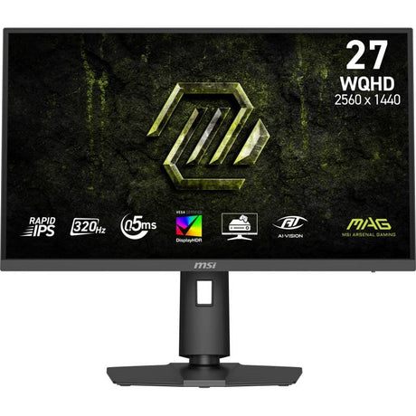 MSI Monitor PC Monitor MSI MAG 274QPF X32 | 27", IPS, WQHD, 320Hz, Negru