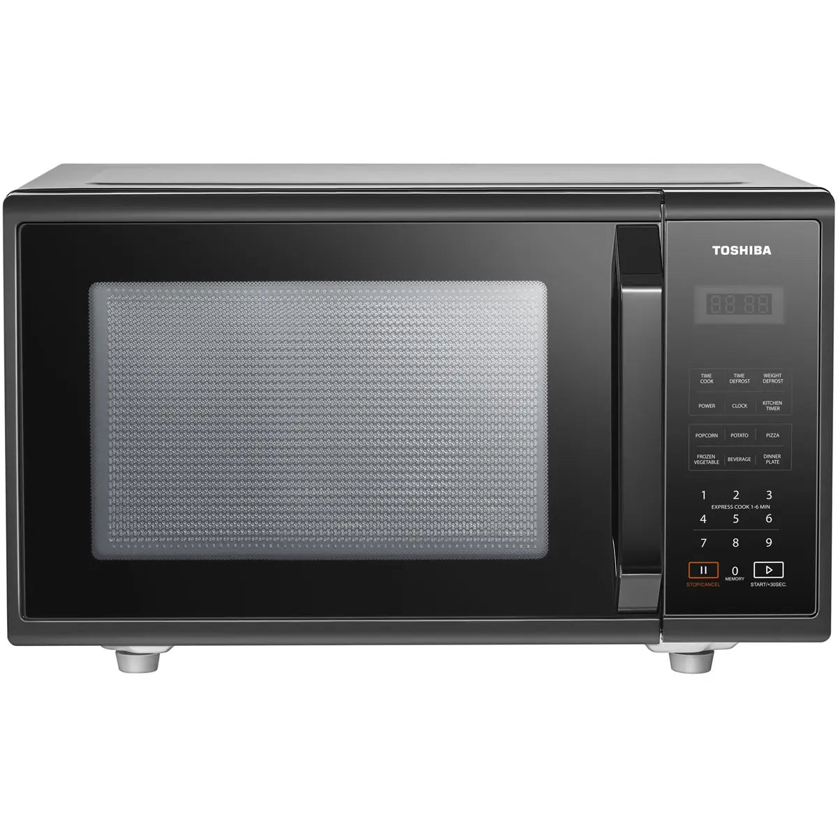 Toshiba Cuptor microunde Cuptor Microunde Toshiba MM-EM23PBK | 23L, 800W, Touch, 6 Programe