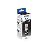 EPSON Epson Ink 108 Black Schwarz (C13T09C14A)