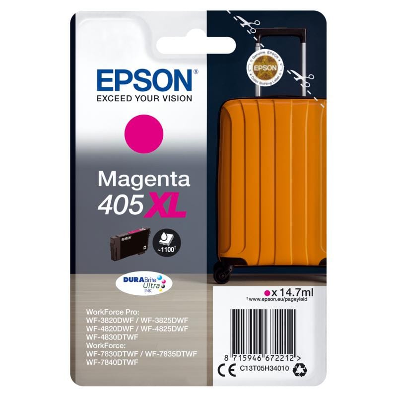 EPSON Epson Ink 405XL Magenta (C13T05H34010)
