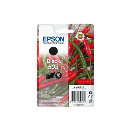 EPSON Epson Ink 503 Black Schwarz (C13T09Q14010)