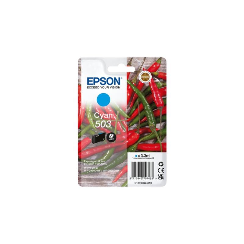 EPSON Epson Ink 503 Cyan (C13T09Q24010)