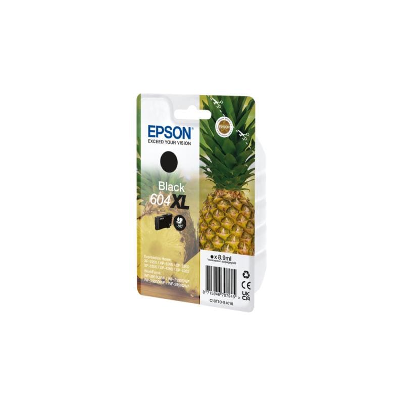 EPSON Epson Ink 604 XL Black Schwarz (C13T10H14010)
