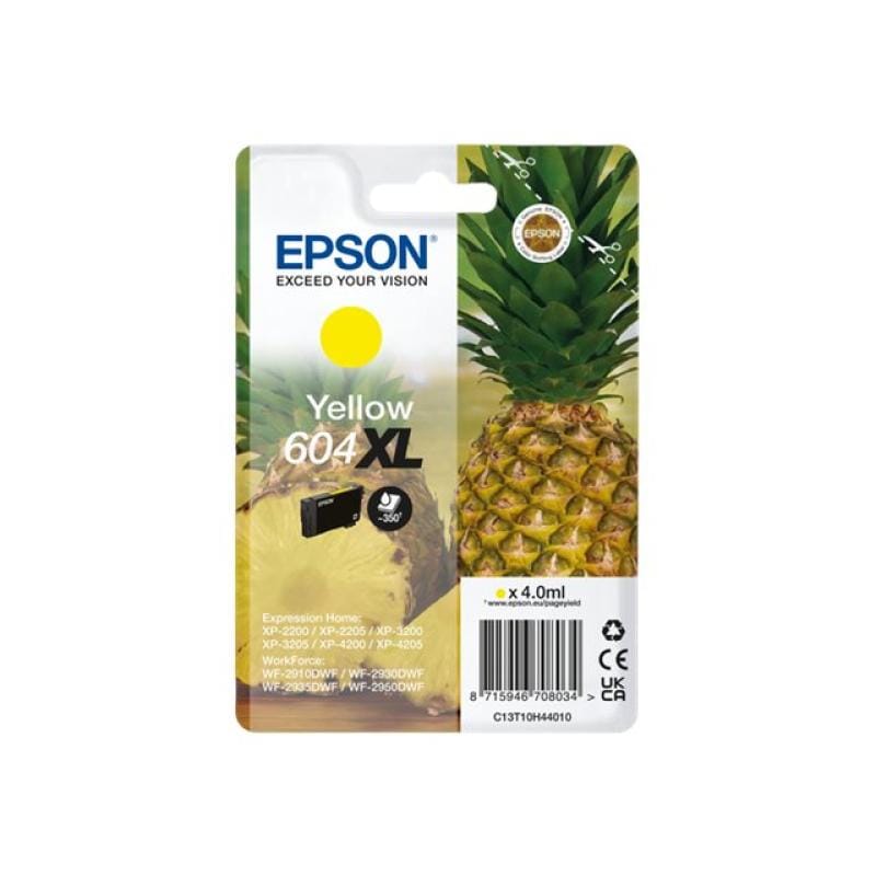 EPSON Epson Ink 604 XL Yellow Gelb (C13T10H44010)