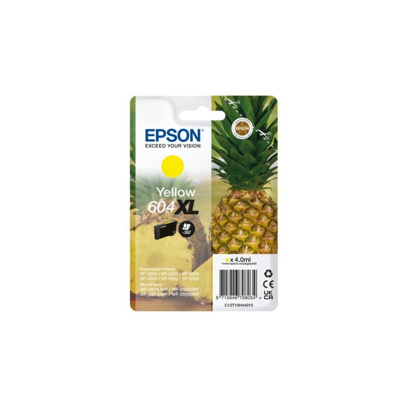 EPSON Epson Ink 604 XL Yellow Gelb (C13T10H44010)