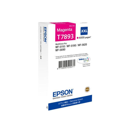 EPSON Cartuș Cerneală Epson Magenta High Capacity C13T789340