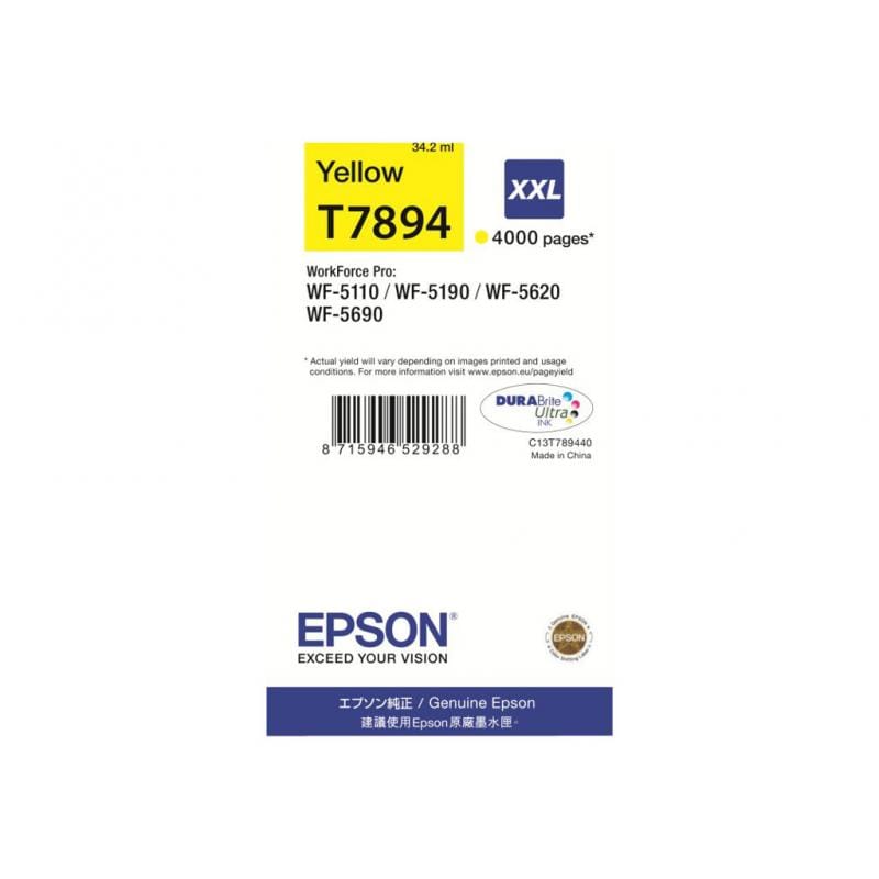 EPSON Cartuș cerneală Epson galben High Capacity (C13T789440)