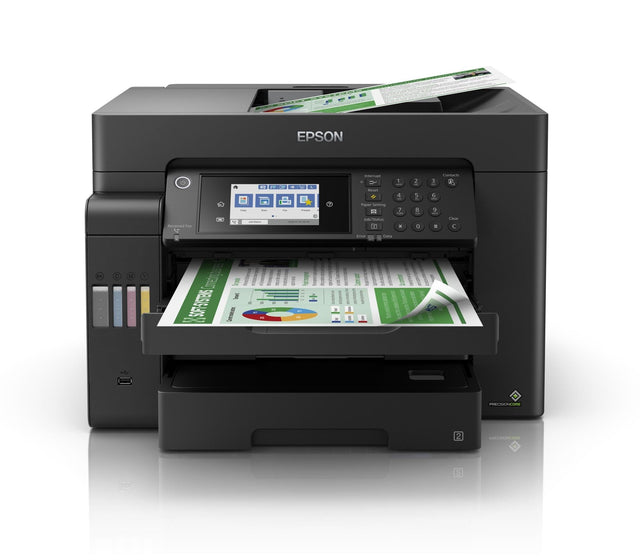 EPSON Imprimanta Multifunctională Imprimare/Copiere/Scanare/Fax EPSON L15150, C11CH72402, Garanție 24 luni, Timbru verde 26.00 RON