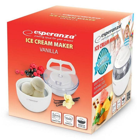Esperanza Aparat de facut inghetata Aparat de facut inghetata Esperanza ESP-EKI001 | 0.6L, 100cm, 240V, Roșu