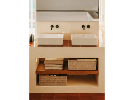 Roca Baterie Baterie Lavoar Roca Ona A5A359EVA0 | Incastrata, Monocomanda, M, Brushed Brass