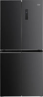 Beko Side by side Frigider Side by Side Beko GNO4031GS | 4 usi, 421L, NeoFrost, Clasa E, Sticla antracit