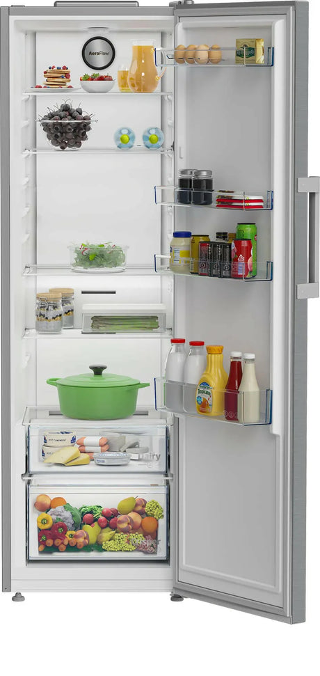 Beko Frigider Frigider Beko B1RMLNE444XB | 365L, NoFrost, Clasa E, LED, Argintiu, 59.7x70.9x186.5cm