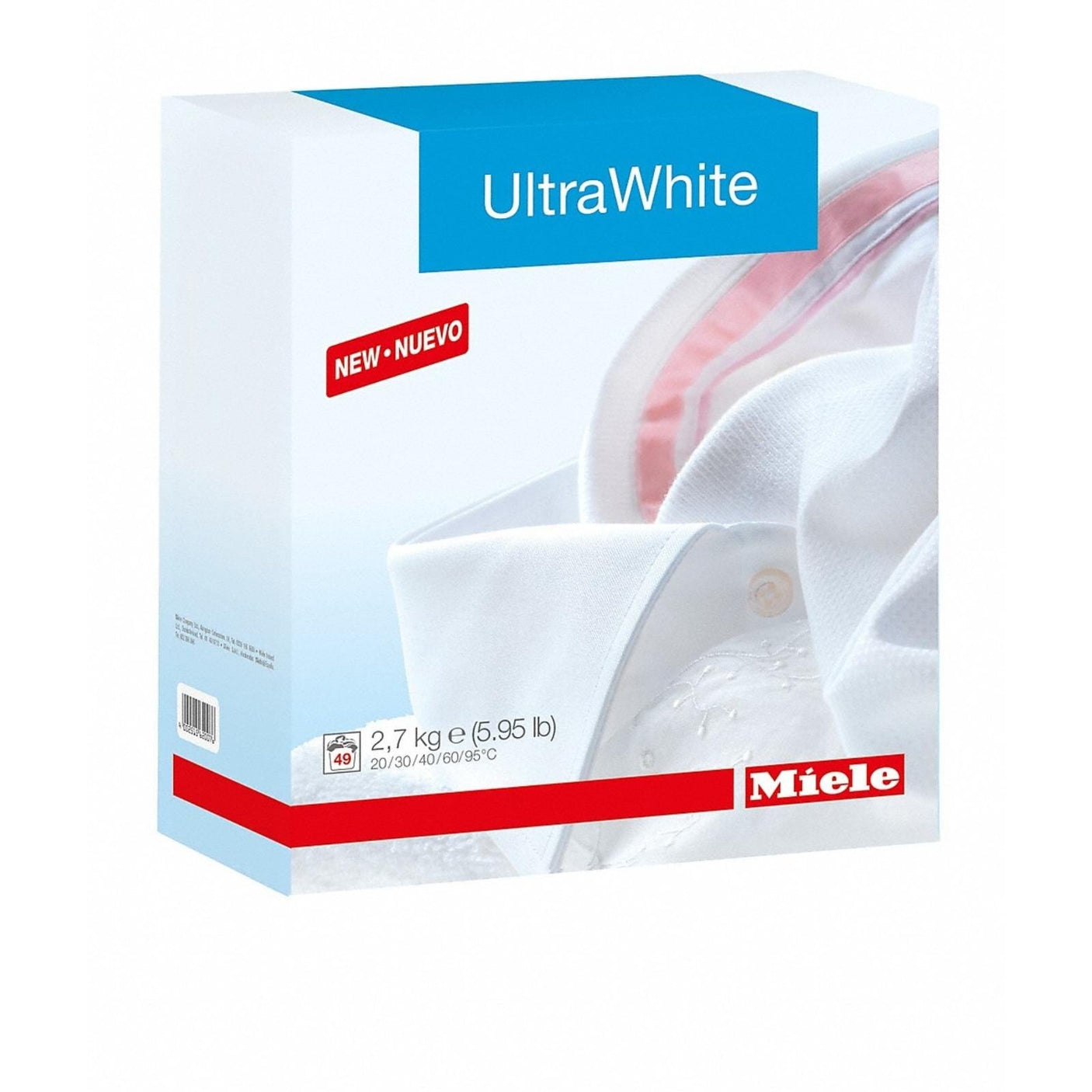 Miele Consumabile Detergent rufe Detergent Pudra Miele 10199840 | 2.7kg, Rufe Albe, Oxigen Activ