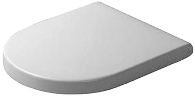 Duravit Capac WC Capac WC Duravit Starck 3 0062410000 | Alb, Balamale Inox, Set Fixare Inclus