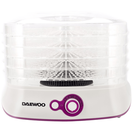 Daewoo SDA Deshidrator Deshidrator Daewoo DD450W | 500W, 5 Tavi, 35-70°C, Ventilator