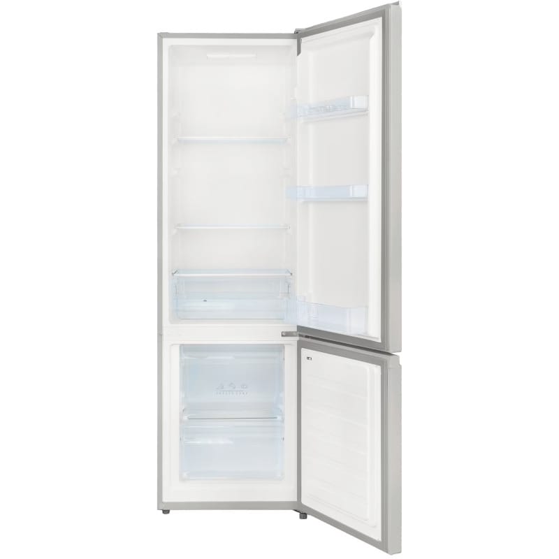 Daewoo Combina frigorifica Combina frigorifica Daewoo DLF-260MEX | 260L, Clasa E, No Frost, Inox, 56.8x54.7x177.3cm