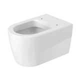 Duravit Vas wc Duravit, Toilet WM 570mm ME by Starck white washdown, Durafix, suspendat, evacuare orizonatala, fara capac (0020010000, 0020090000), alb