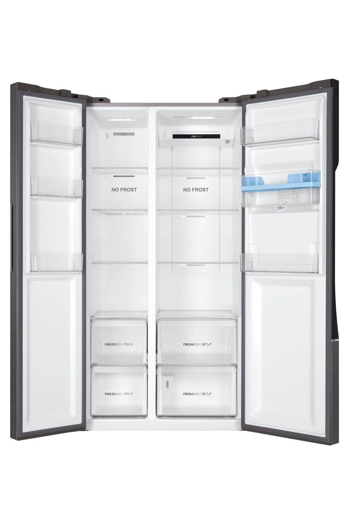 Haier Side by side Frigider Side by Side Haier HSR3918EWPG | 521 l, Total NoFrost, Multi Air Flow, Display