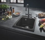 Grohe Chiuveta bucatarie Chiuveta Bucatarie Grohe K700 31650AP0 | 400x500mm, Granit, Montare Blat, Negru