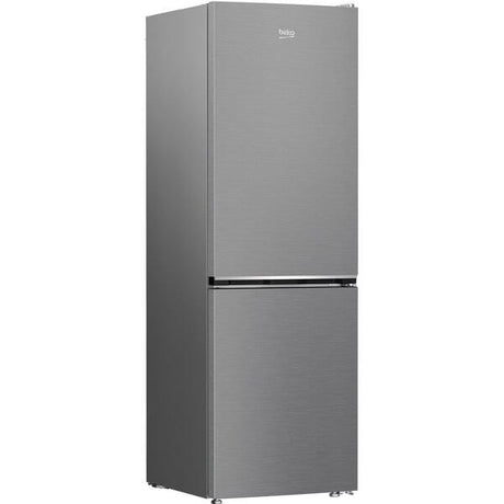 Beko Combina frigorifica Combina frigorifica Beko B1RCNA364XB | 369L, Clasa E, AeroFlow, LED, Metal Look, 59.5x66.3x186.5cm