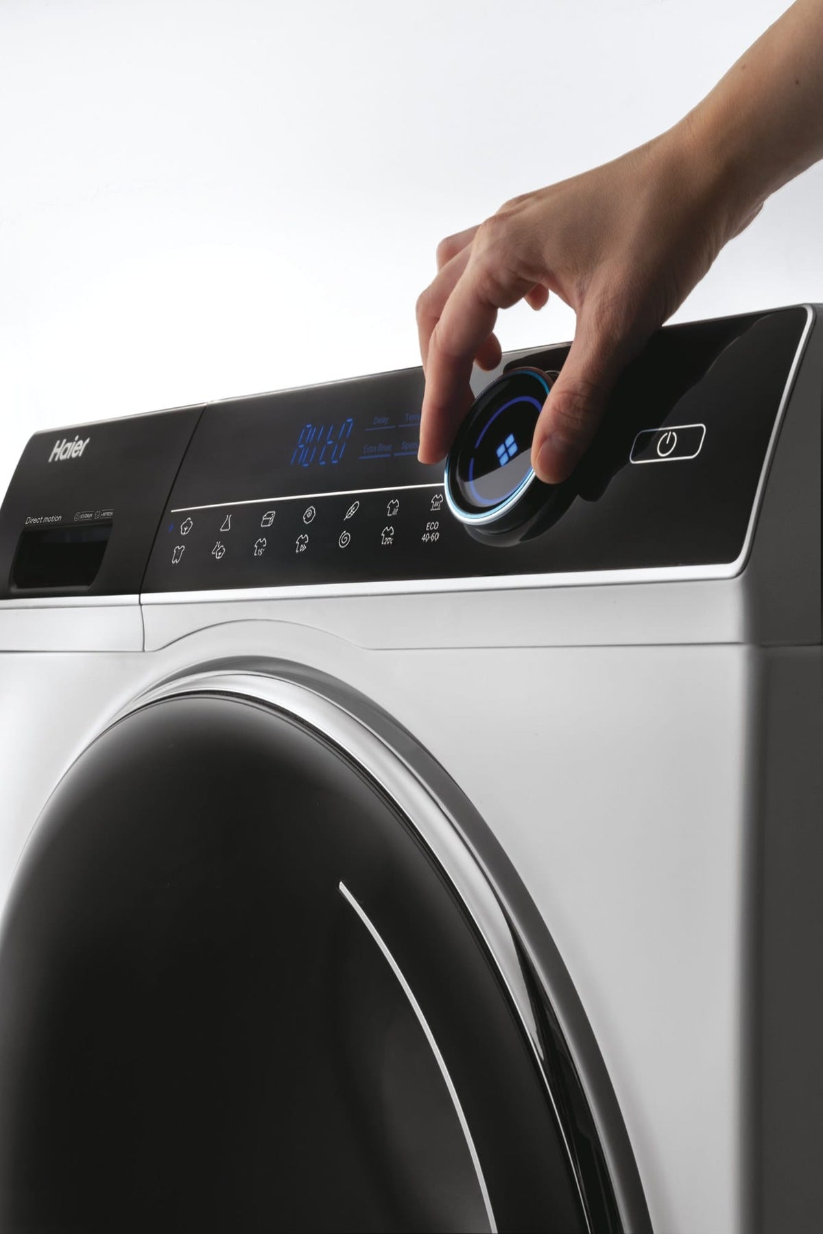 Haier Masina de spalat rufe Masina de spalat rufe cu uscator Haier HWD100-B14979-S | 10 kg spalare, 6 kg uscare, 1400 rpm, Clasa A