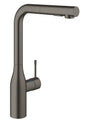 Grohe Baterie chiuveta Baterie Bucatarie Grohe 30270AL0 | Monocomanda, Pipa Inalta, Dus Extractabil, Brushed Hard Graphite