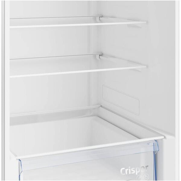Beko Combina frigorifica Combina frigorifica Beko B1RCNA364XB | 369L, Clasa E, AeroFlow, LED, Metal Look, 59.5x66.3x186.5cm